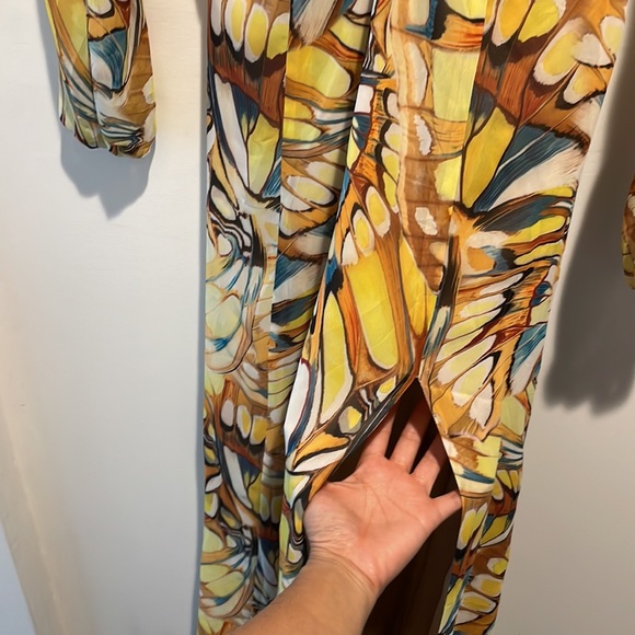 NWOT Guess by Marciano Golden Wing Maxi Dress - Picture 12 of 12